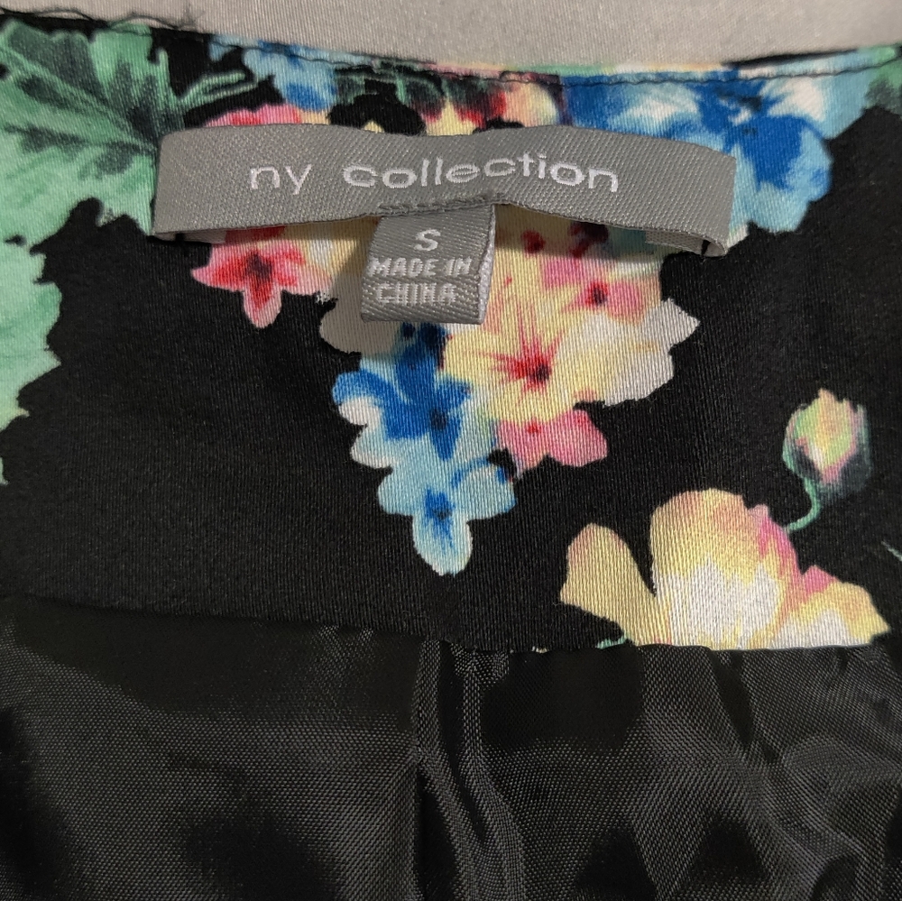 NY Collection Size S Cotton Shell, Lined, Fitted Blazer! - Picture 7 of 8